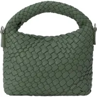 FENIA damen handtasche - dunkle minze, onesize