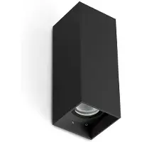 Faro KOV 2L Quadratische Wandleuchte schwarz 3000K 34°/14° 71793-236
