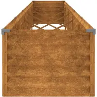 Syfax Garten-Hochbeet 482 x 50 x 36 cm Cortenstahl