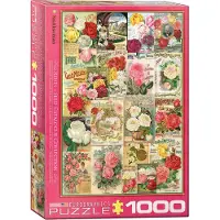 Empireposter 1000 Teile Puzzle Vintage Rosenwerbung Art Deco