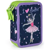Oxybag Karton P+P Federmäppchen 3 P. leer Ballet 9-53923