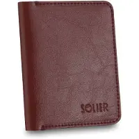 Solier Brieftaschen SW15, SW15BROWNMAROON23257