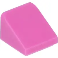 LEGO : 100x Schrägstein/Slope in dunklem Pink