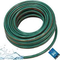 KOTARBAU Gartenschlauch 1/2 Zoll 20 m Wasserschlauch 4lagig Bewässerungsschlauch Flexibel Verstärkter Schlauch für Garten PVC Grün + Orange