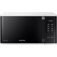 Samsung Mikrowelle Solo, 23 L, 800 W, Keramik Emaille Garraum, Weiß