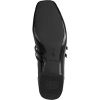 Tamaris Damen Riemchenpumps mit Karree Form und kleinem Blockabsatz 1-22318-43, Größe:40 EU, Farbe:Schwarz