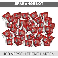 Topps Match Attax 2020/21 - 100 verschiedene, zufällige Karten
