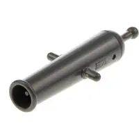 LEGO 1x Waffe Kanone perl-dunkel grau Piraten Pin flach 2533c01 x110c01