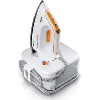 Braun Dampfbügelstation, CareStyle Compact Pro IS2561WH, 6 Bar, iCare Technologie, Easy CalcClean System