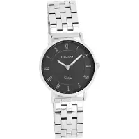 Oozoo Damen Herren Armbanduhr silber Analog Vintage Series armband D2UOC20373