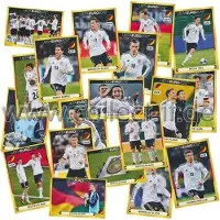Panini EM 2012 - Deutschland-Poster Sondersticker - Komplettset (20 Sticker)