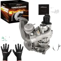 OEM Turbolader, Gusseisen-Gehäuse, K418 Legierungsrad, ZL104 Aluminium-Gehäuse, Kompatibel mit VW Touran
