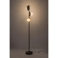 Rabalux 74223 Stehlampen Jules G9 3x MAX 5 Metall Glas schwarz