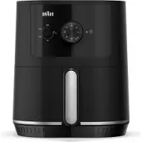 Braun Fritteuse ohne Öl MultiFry 3, 4,3L Kapazität, 1500W, Heißluftfritteuse, True Air Technologie, Kompaktes Design, Schwarz