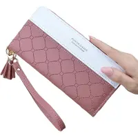 HARAHU Elegante LO-25227 Geldbörse in Dunkelrosa KP25227