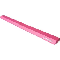 Master Turn-Schwebebalken 240 x 15 cm EVA faltbar - pink