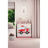 RAUMHIRSCH FURNITURE Kinderkommode mit Schubladen Löschzug in der Farbe Rosa Babydreams
