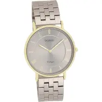 Oozoo Damen Herren Armbanduhr beige Analog Vintage Series armband D2UOC20368