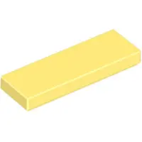LEGO 1x3 Fliesen 63864 - 50 Stück Helles Hellgelb