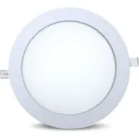 Braytron 18W LED Panel Einbaustrahler Spot Einbauleuchte Kaltweiß 6500 1360 Lumen Deckenleuchte Rund