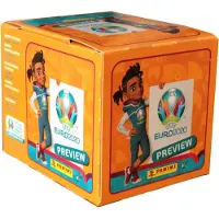 Panini - EURO 2020 Preview - INTERNATIONALE AUSGABE - Sammelsticker - 1 Display (60 Tüten)