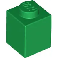 LEGO 100 Stück , Teile Nr. 3005 in Grün (Green)
