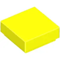 LEGO 1x1 Fliesen 3070 - 100 Stück Neon Gelb
