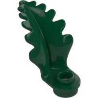 LEGO : 200x Pflanzenelement/Blatt, dunkelgrün