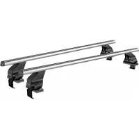 Menabo Omega | Dachträger Suzuki - Swift V 2013-2017 - Aluminium - Länge 112 cm - Tragkraft 50 kg - 2er-Pack