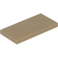 LEGO 25 Stück , Teil Nr. 87079 in Dunkel Beige