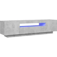 Sonstiges TV-Schrank mit LED-Beleuchtung Betongrau 160x35x40 cm