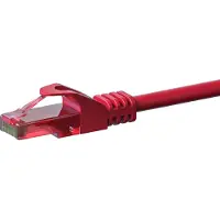 Danicom CAT6 Netzwerkkabel 100% Kupfer - U/UTP - 3 Meter - Rot