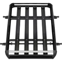 StarTech.com Dachgepäckträger - Dachkorb - Aluminiumlegierung - Dachmontage - Universal für Auto & SUV - 131×24×19 cm - Schwarz
