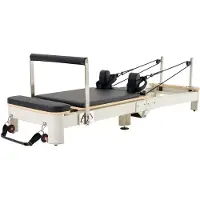 StarTech.com Faltbare Pilates Reformer Maschine - Heim-Fitnessstudio Aluminium - Fitness Pilates Training Zuhause