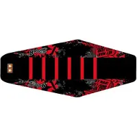 Stage6 Vollabdeckung Rot/Schwarz Sitzbezug für Derbi Xtreme