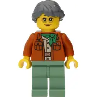 LEGO Ninjago Minifigur Misako – Die Mutter von Lloyd Garmadon als Sammelfigur