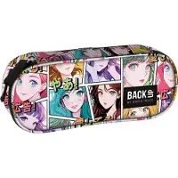 Derform Gepolstertes Federmäppchen mit Innenklappe Anime Model A14 Backup