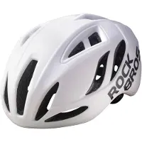 RockBros Fahrradhelm Rennradhelm 58-62CM Herren Damen Erwachsenen für MTB Rennrad Helm Weiß(Matt)