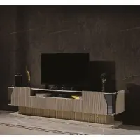 AEA Luxus TV Ständer in Wohnzimmer Designer Holz Lowboard Modern Möbel