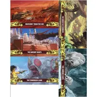 Modiphius Entertainment John Carter of Mars Landscape Art Location Deck John Carter RPG Access