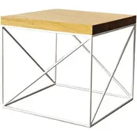AEA Beistell Tisch Couchtisch Echtes Holz Massive Möbel Eiche 55x55cm Tische