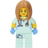 LEGO City Original Tierärztin Minifigur