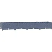 Syfax Hochbeet 160x40x23 cm Polypropylen