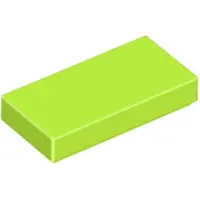 LEGO 1x2 Fliesen 3069 - 100 Stück Lime