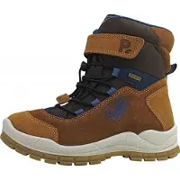 Primigi Hans GTX Kinderschuhe Jungen Winterstiefel Klettstiefel Braun Festlich