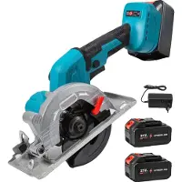 OEM Kreissäge, bürstenloser Motor, ergonomisches Design, Mit 2 × Batterie