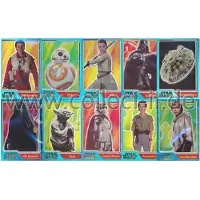 Topps - Spar 1A - Star Wars - Journey to Star Wars - 10 verschiedene Rainbow-Karten - Deutsch