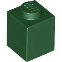 LEGO 100 Stück , Teile Nr. 3005 in Dunkelgrün (Dark Green)