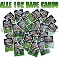 Topps FAMOV2 - Spar 8 - ALLE 192 Base Karten - Deutsch - Star Wars Force Attax - Movie Cards Serie 2