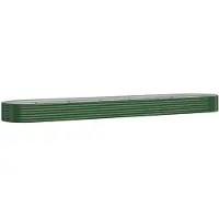 Syfax Hochbeet Verzinkter Stahl 507x100x36 cm Grün